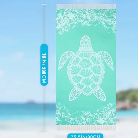 Turkish beach towel (qty1) - Picture 4 of 4